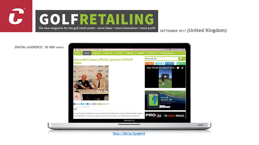 Duca del Cosma_ Golf Retailing_ September 2017_ United Kingdom